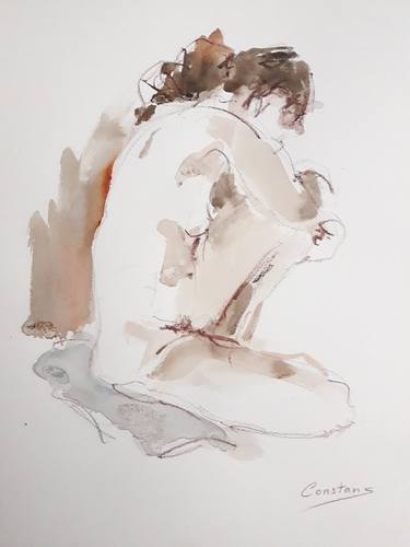 Original Nude Paintings by Constans Mestres