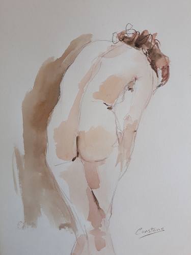 Original Nude Paintings by Constans Mestres