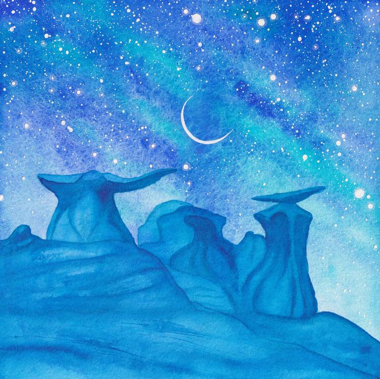 Print of Expressionism Landscape Paintings by Olha Tupikina