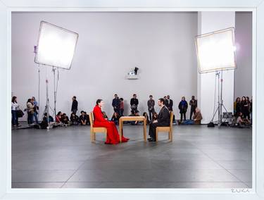 Abramovic at the MOMA, Manhattan - FRAMED - Limited Edition of 25 thumb