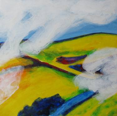 Print of Abstract Landscape Paintings by Fra Svatek