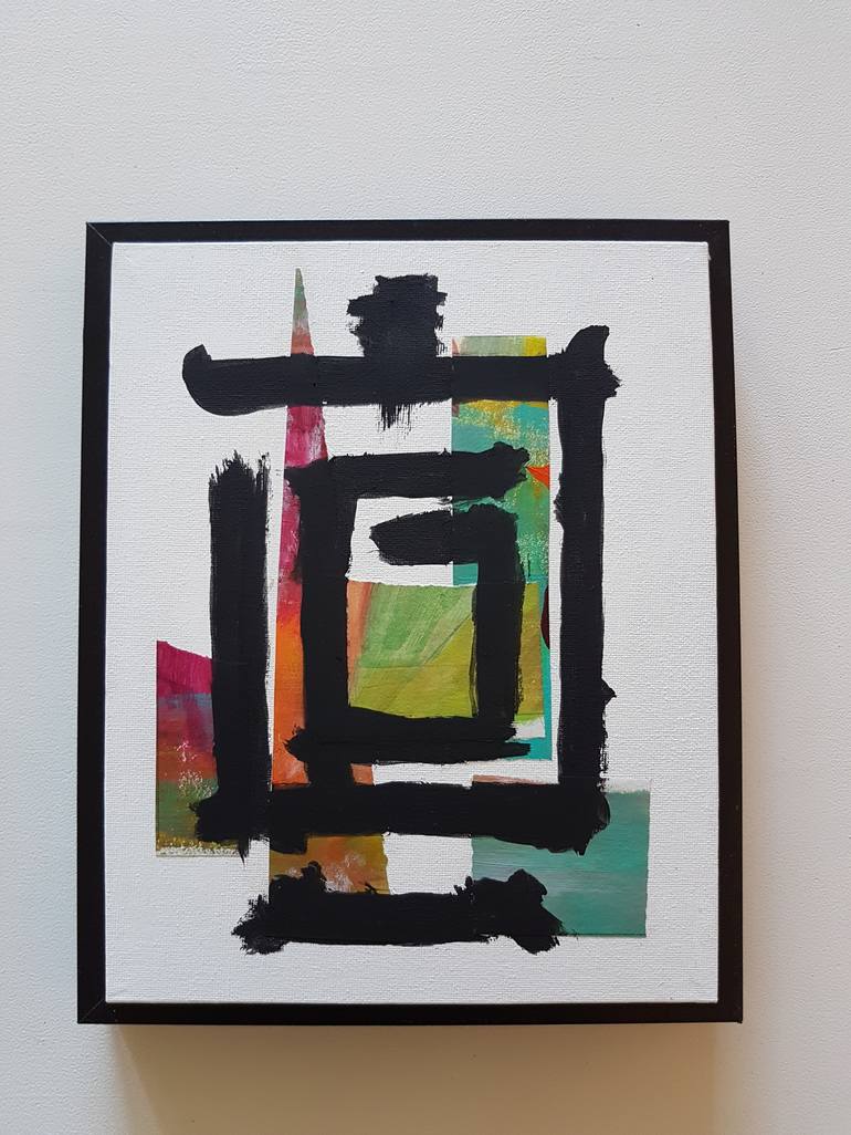 Original Abstract Painting by Francis Girard