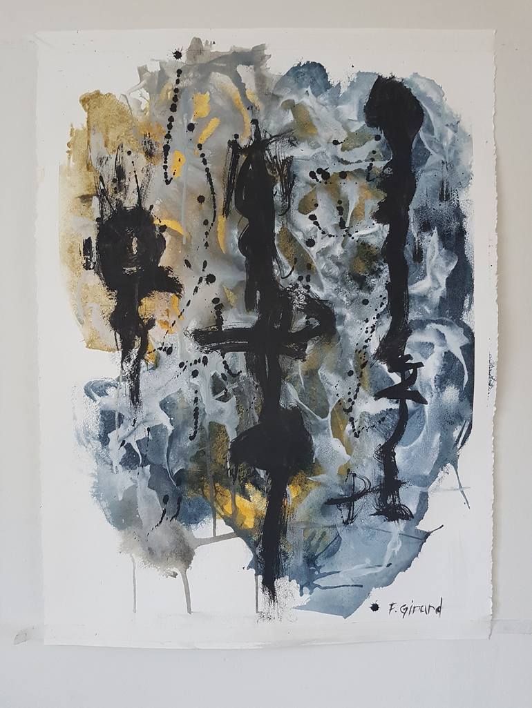 Original Abstract Painting by Francis Girard