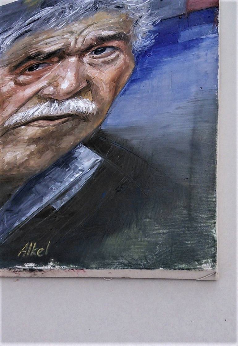 Original Expressionism People Painting by Alket Zeqiri