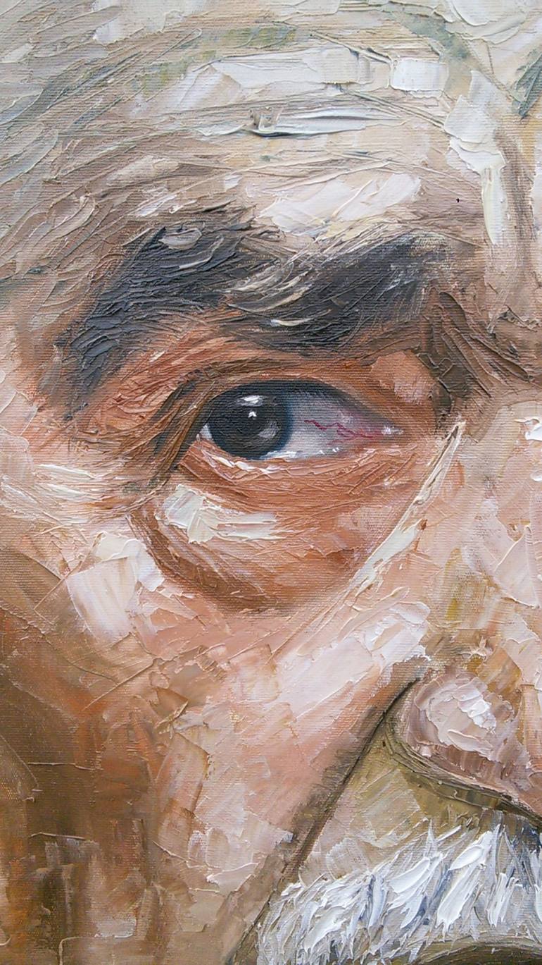 Original Expressionism People Painting by Alket Zeqiri