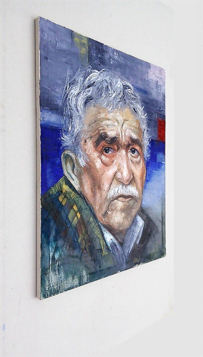 Original Expressionism People Painting by Alket Zeqiri