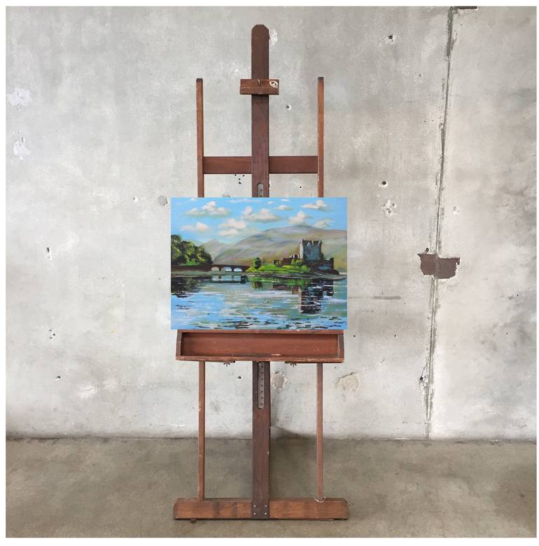Original Impressionism Landscape Painting by Gordon Bruce
