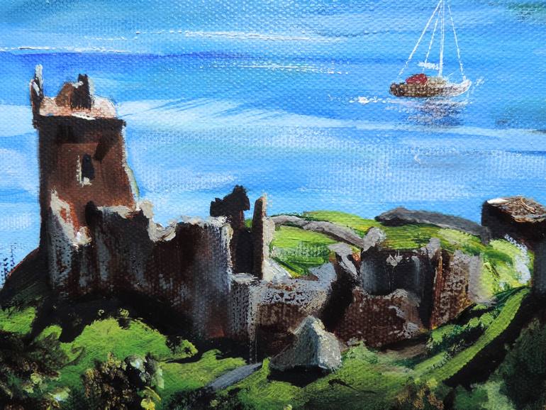 Original Impressionism Landscape Painting by Gordon Bruce