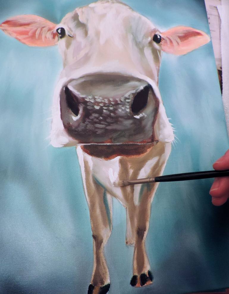 Original Realism Animal Painting by Gordon Bruce