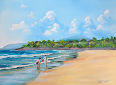 Print of Beach Paintings by Gordon Bruce