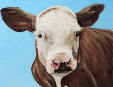 Original Cows Paintings by Gordon Bruce