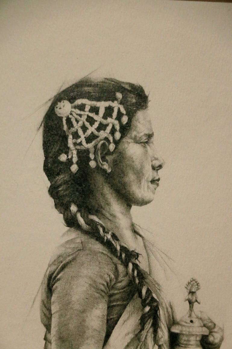 Original Documentary People Drawing by Trent Brunelle