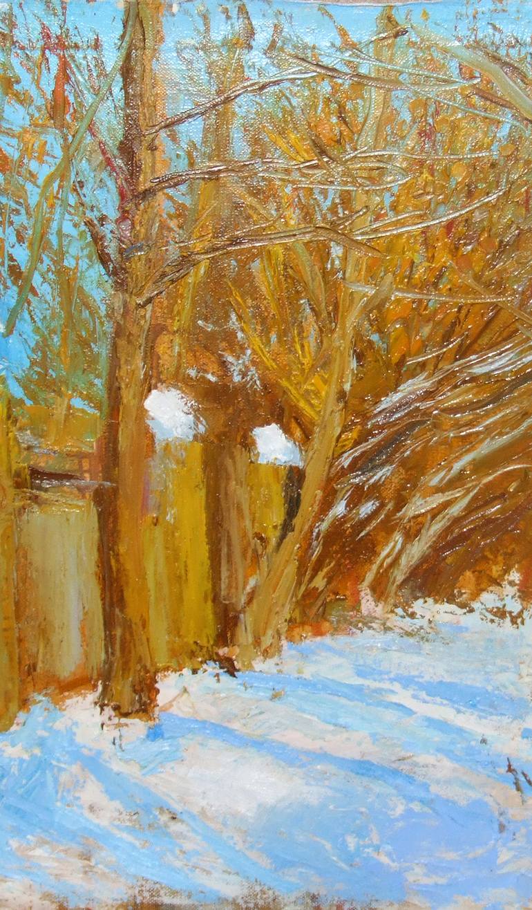 Original Impressionism Landscape Painting by Alexey Chirkov