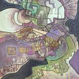 Village of Aubergine by Kim Schmitt Thomas