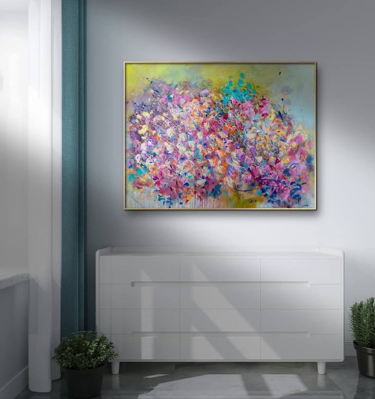 Original Floral Painting by Stefanie Kirby