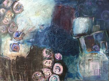 Original Abstract Expressionism Abstract Paintings by Stefanie Kirby