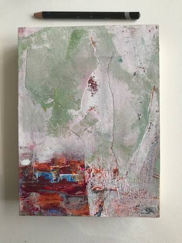 Original Modern Abstract Collage by Stefanie Kirby