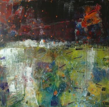 Original Abstract Collage by Stefanie Kirby