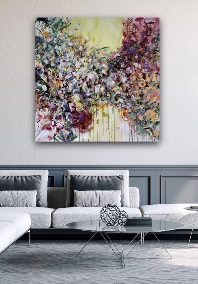 Original Floral Painting by Stefanie Kirby