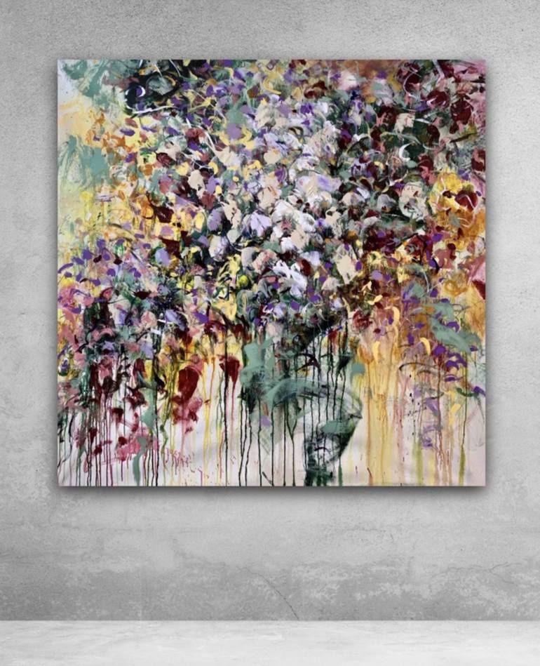 Original Floral Painting by Stefanie Kirby