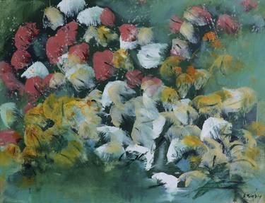 Print of Floral Paintings by Stefanie Kirby