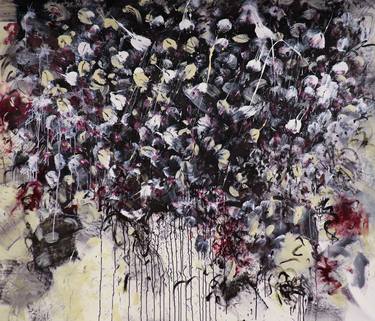 Original Abstract Floral Paintings by Stefanie Kirby