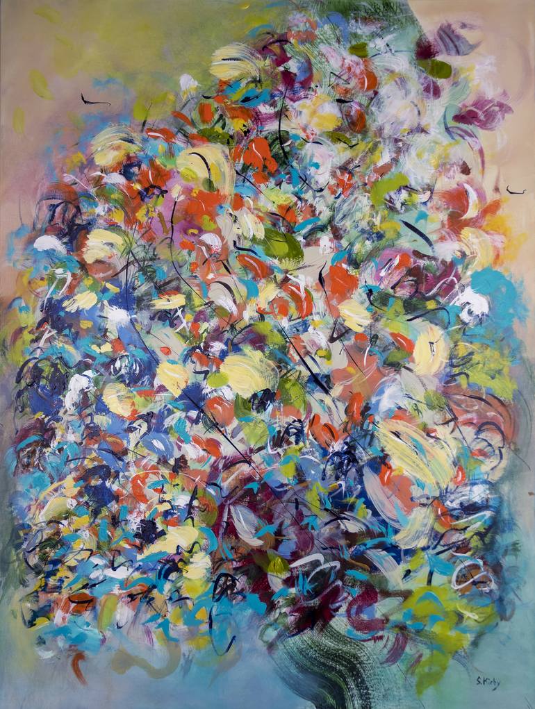 Abloom Painting by Stefanie Kirby | Saatchi Art