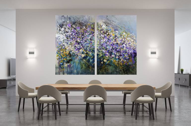 Original Floral Painting by Stefanie Kirby