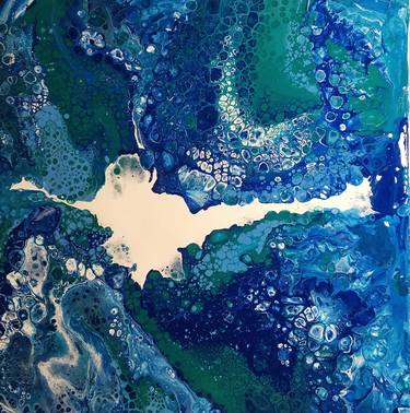 Print of Abstract Seascape Paintings by Katerina Os
