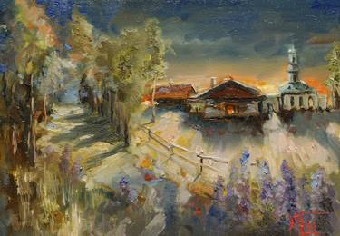 Original Landscape Paintings by PAVEL FILIN