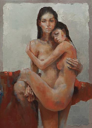 Original Nude Paintings by PAVEL FILIN