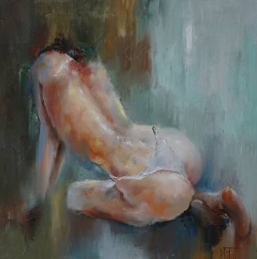 Original Figurative Nude Paintings by PAVEL FILIN