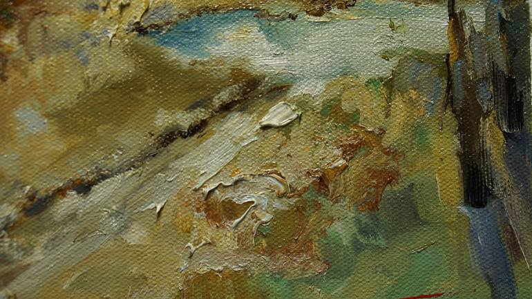 Original Impressionism Landscape Painting by PAVEL FILIN