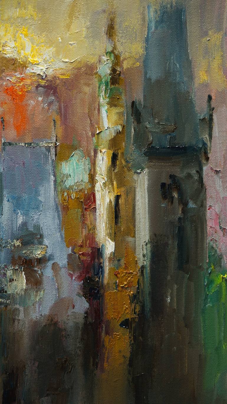 Original Architecture Painting by PAVEL FILIN