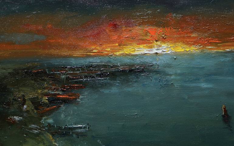 Original Landscape Painting by PAVEL FILIN