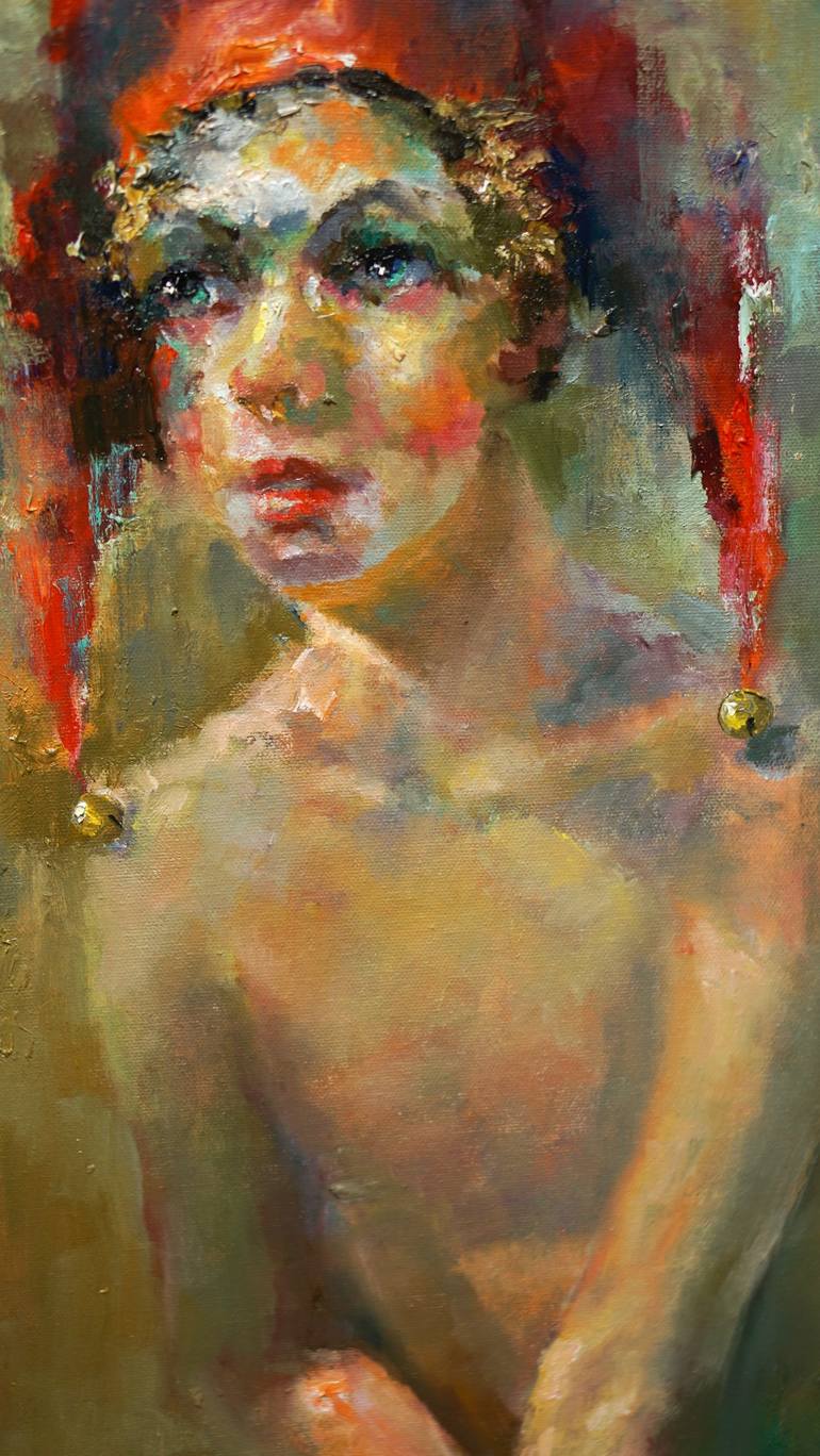 Original Figurative People Painting by PAVEL FILIN
