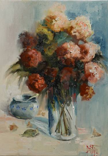 Original Impressionism Nature Painting by Pavel Filin