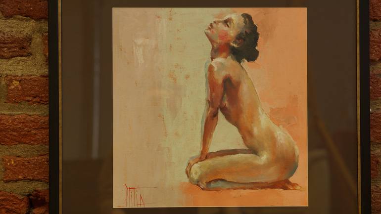 Original Erotic Painting by PAVEL FILIN