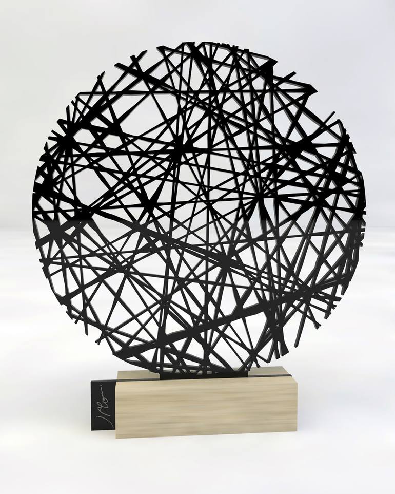 Original Illustration Abstract Sculpture by Jose Alonso