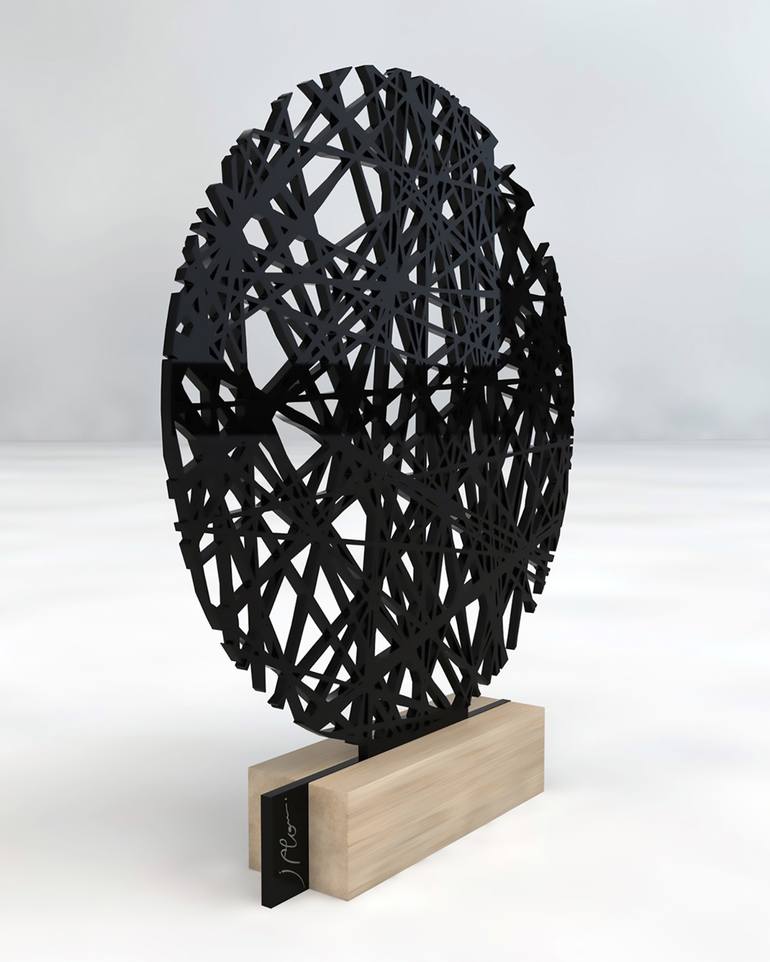 Original Illustration Abstract Sculpture by Jose Alonso