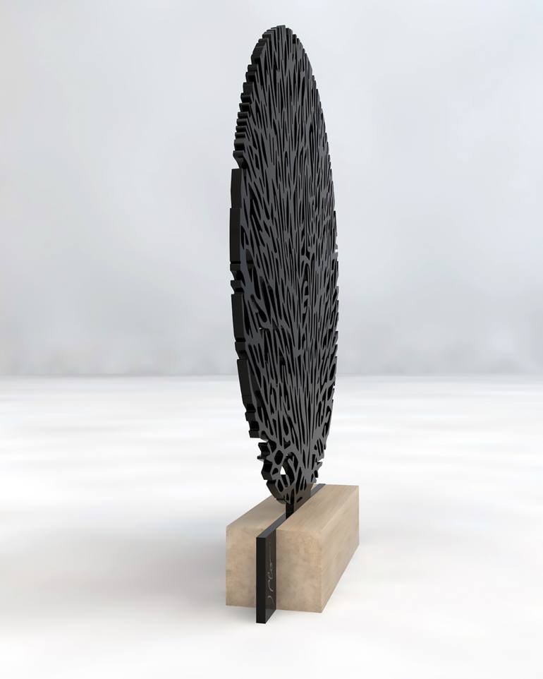 Original Abstract Sculpture by Jose Alonso