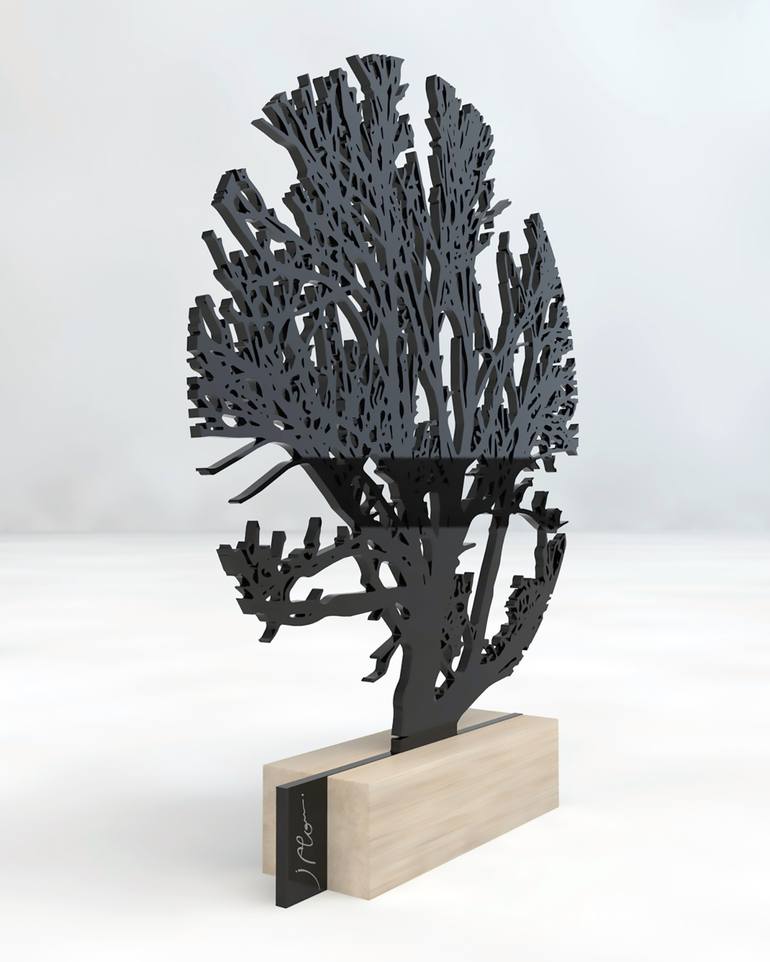 Original Abstract Nature Sculpture by Jose Alonso