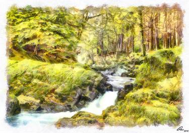 Print of Fine Art Landscape Paintings by Christopher Cosgrove