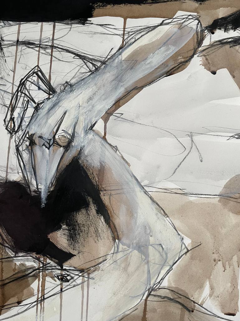 Original Expressionism Love Drawing by Laurent Anastay Ponsolle