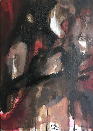 Original Expressionism Erotic Paintings by Laurent Anastay Ponsolle