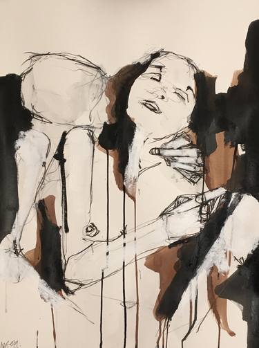 Original Expressionism Love Paintings by Laurent Anastay Ponsolle