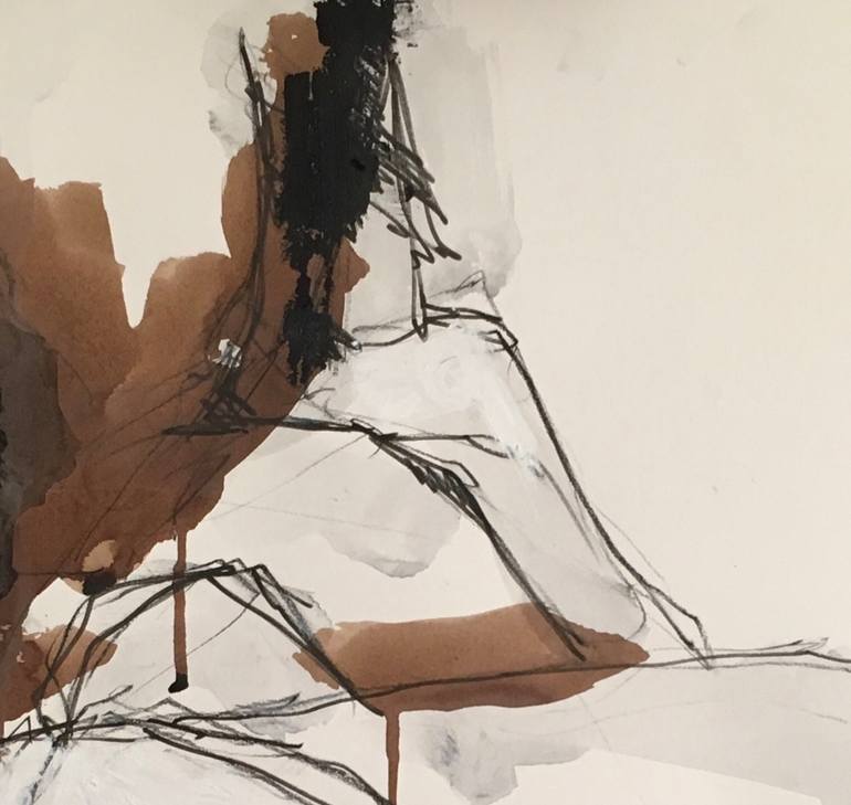 Original Expressionism Women Painting by Laurent Anastay Ponsolle