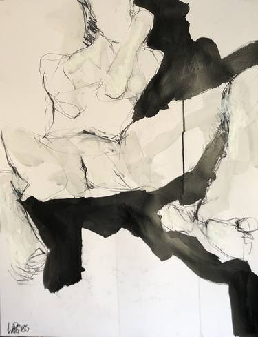 Original Expressionism Women Drawings by Laurent Anastay Ponsolle