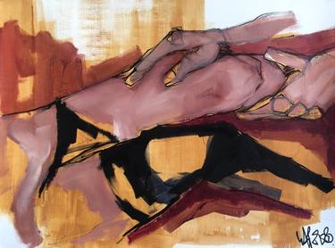 Original Erotic Paintings by Laurent Anastay Ponsolle