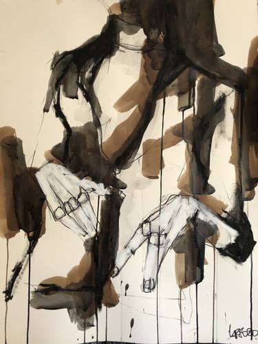 Original Women Drawings by Laurent Anastay Ponsolle